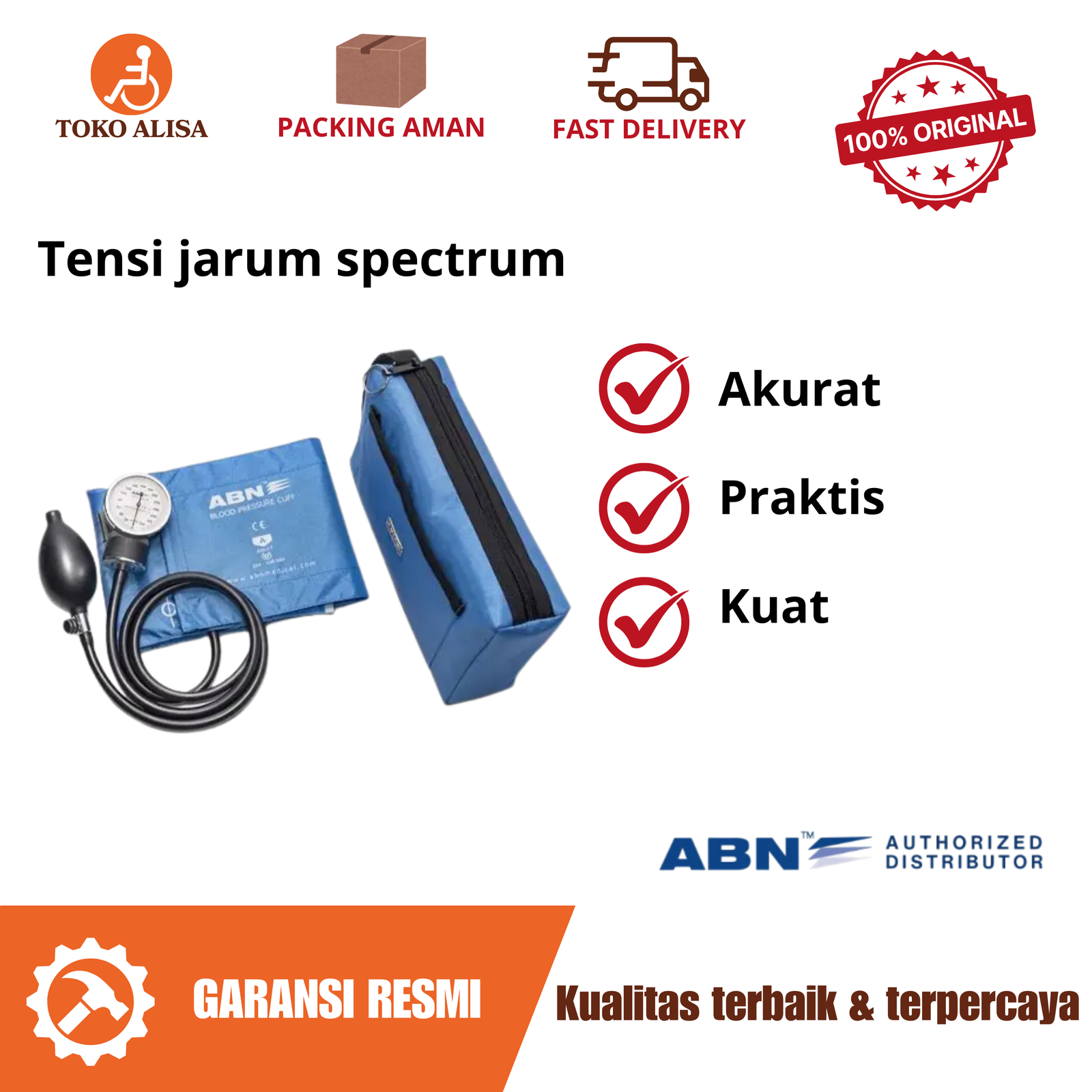 Tensi jarum spectrum